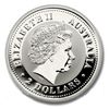 Image 2 : Australian Lunar Silver 2 oz Silver 2002 Horse