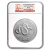 Image 1 : 2013 1 Kilo 32.15 oz Silver Year of the Snake (SII) NGC