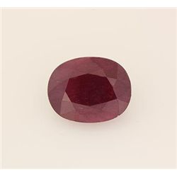 Loose Gemstone Faceted Ruby Corrundum