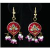 Image 1 : 3.45GRAM INDIAN HANDMADE LAKH FASHION EARRING