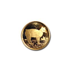 Gold Cats: Isle Of Man : One 25th Ounce 1988