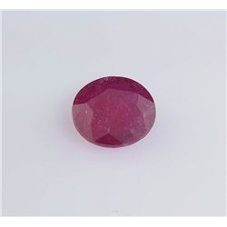 Loose Gemstone Faceted Ruby Corrundum