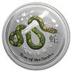 Image 1 : 2013 2 oz Silver Year of the Snake Perth ANDA Coin Show