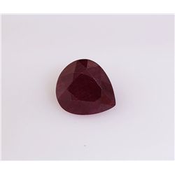 Loose Gemstone Faceted Ruby Corrundum