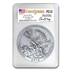 2012-P 5 oz El Yunque SP-70 First Strike PCGS Edmund Mo