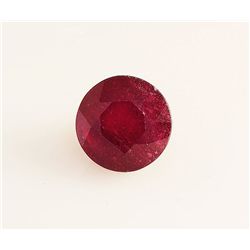 Loose Gemstone Faceted Ruby Corrundum