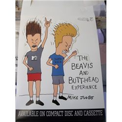  Beavis and Butthead Experience  Original Store Display