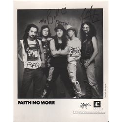 "Faith No More" Band Signed 8x10 Photo