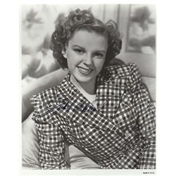 Judy Garland Vintage Signed 8x10 Photo