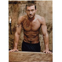 Andy Whitfield  Spartacus  Signed 8x10 Photo