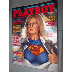 August 1981 Playboy Magazine Signed by Valerie Perrine