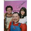 Image 1 : Robin Williams, Pam Dawber, Jonathan Winters "Mork and Mindy" Signed 11x14 Photo