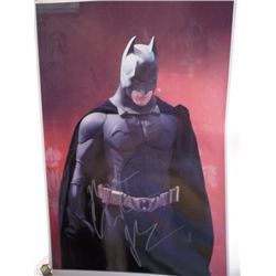 Christian Bale  Batman  Signed 11x17 Photo