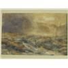 Image 1 : Framed watercolour of moorland scene signed J. Syer, 13x20"…