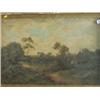 Image 1 : 19th century framed oil on canvas of rural scene signed John Morris dated 1896, 20x30"…