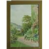 Image 1 : Framed watercolour after D. Cox 9x12"…