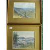 Image 1 : Pair of watercolours of Sussex landscapes signed J. Kinnier, 9x11"…
