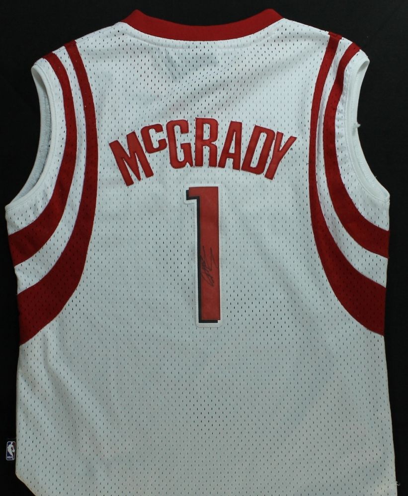 signed tracy mcgrady jersey
