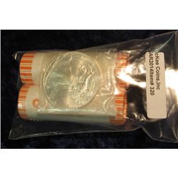 320. 2007 Utah & 2007 D Wyoming Statehood Quarter Rolls. Gem BU. Bank-wrapped; & 2008 Gem BU America