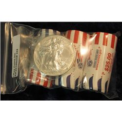 332. $75 face value in James Madison U.S. Philadelphia Mint-wrapped Rolls of Golden Presidential Dol