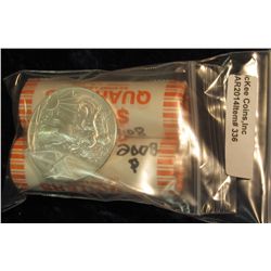 336. (2) 2008 P Alaska Statehood Quarter Rolls. Gem BU. Bank-wrapped; & 2008 Gem BU American Eagle S