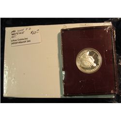 344. U.S. Mint box containing 2004 P & D Original BU Rolls of "Peace Westward Journey Nickel" Set; &
