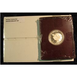 347. U.S. Mint box containing 2005 P & D Original BU Rolls of "Ocean View Westward Journey" Nickels 