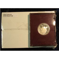 348. U.S. Mint box containing 2005 P & D Original BU Rolls of "Ocean View Westward Journey" Nickels 