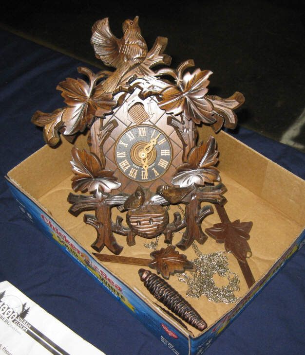 Coo Coo Clock *Needs Repair* approx. 10” x 5” x 10