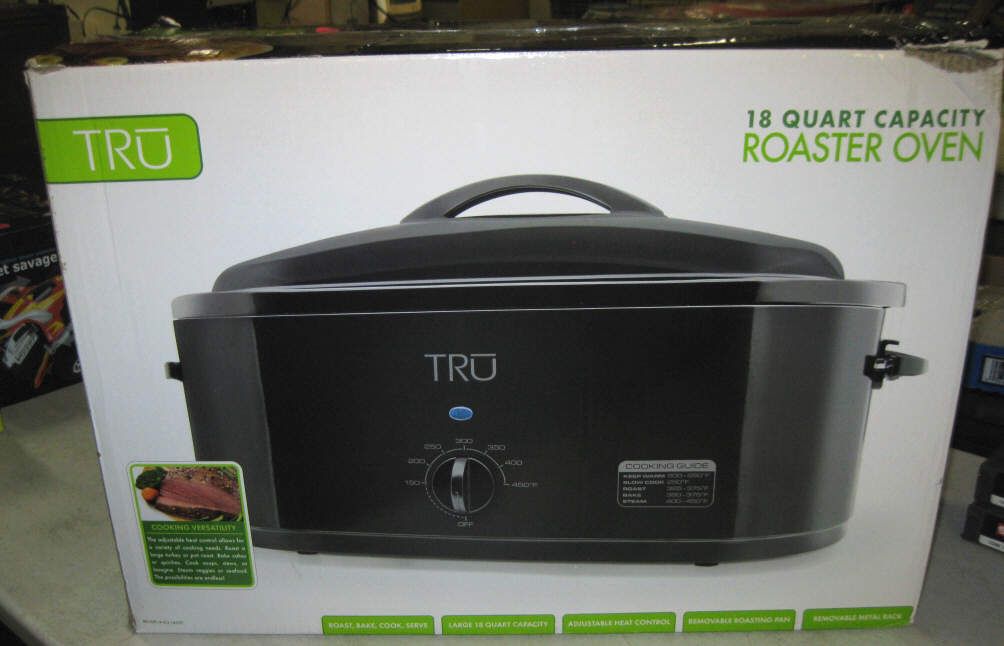 Tru Brand 18 Qt. Capacity Roaster Oven.