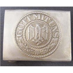 GERMAN NAZI GOTT MIT UNS BELT BUCKLE
