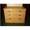 Image 1 : Edwardian painted four drawer chest of drawers…