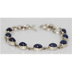 14.30g Bracelet of Tanzanite Sterling Silver