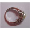 Image 2 : 4.230g Ring of Pearl and CZ Sterling Silver