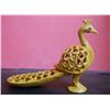 Image 3 : Wooden Decorative Peacock Bird With Baby Inside