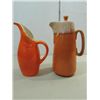 Image 1 : LOT 2 MID-CENTURY MODERN CERAMIC PITCHERS: MARKED