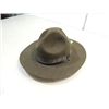 Image 1 : VINTAGE SMOKEY THE BEAR HAT SIZE 6.75 LEATHER BAND