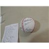 Image 3 : WILSON BASEBALL 1970S 16 AUTOGRAPHS: BUZZ CAPRA,