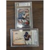 Image 1 : LOT 2 CADE MCNOWN GRADED & AUTOGRAPH FOOTBALL CARD
