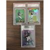 Image 1 : LOT 3 CADE MCNOWN GRADED ROOKIE FOOTBALL CARDS: