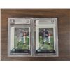 Image 1 : LOT 2 RANDY MOSS GRADED FOOTBALL CARD: 1998 BOWMAN