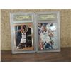 Image 1 : LOT 2 GRADED BASKETBALL CARDS: VINCE CARTER 1998-