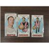 Image 1 : LOT 3 1969-70 TOPPS #44, 91, 78 BASKETBALL CARDS.