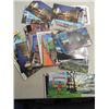 Image 1 : BOX LOT OF ASSORTED 1970S TRAVEL POST CARDS: