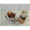 Image 2 : LOT 3 BRWERIANA COLLECTIBLES" HAMMS BEER STEIN,