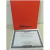 Image 1 : RING BINDER AUTOGRAPHED BY TED WILLIAMS COA