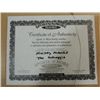 Image 3 : 13X16 FRAMED BASEBALL PHOTO 2 AUTOGRAPHS: MANTLE &
