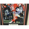 Image 2 : 11X14 FOOTBALL PHOTO AUTOGRAPHED JOE MONTANA COA