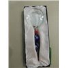 Image 1 : MURANO STYLE BLUE & SILVER HANDLE MAGNIFYING