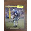 Image 1 : 8X10 FOOTBALL PHOTO AUTOGRAPHED HERB ADDERLEY COA